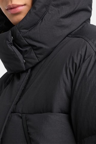 Anorak con capucha - Negro