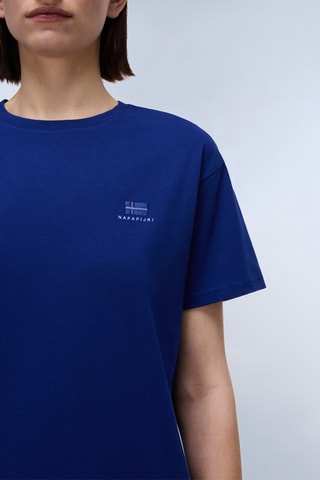 Camiseta S-Nina - Azul