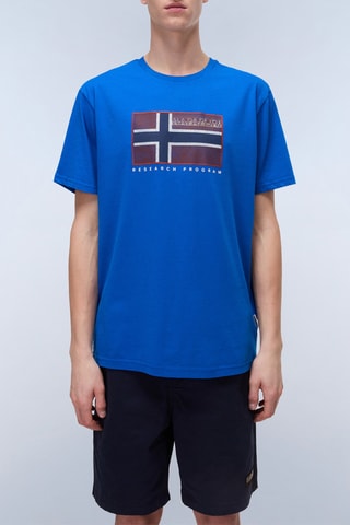 Camiseta Semiles - Azul