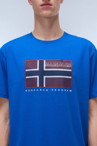 Camiseta Semiles - Azul