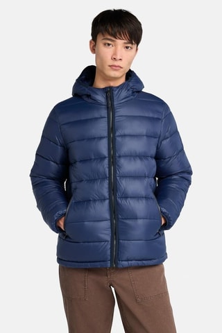 Anorak con capucha - Azul