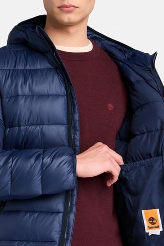 Anorak con capucha - Azul