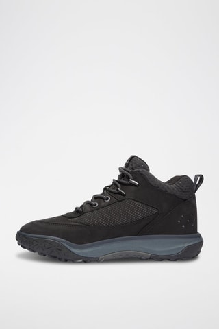Botas de piel - Negro