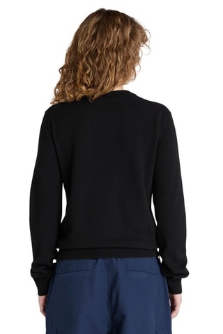 Jersey de lana merino - Negro
