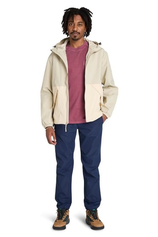 Impermeable con capucha - Beige