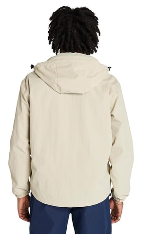 Impermeable con capucha - Beige
