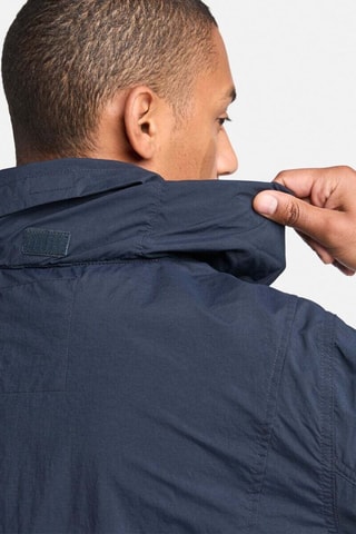 Chaqueta con capucha - Azul marino