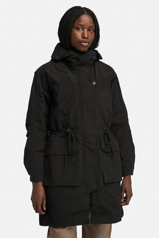 Chaqueta con capucha - Negro