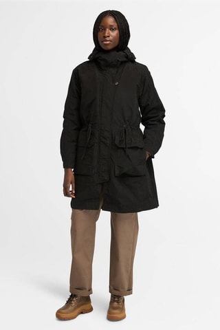 Chaqueta con capucha - Negro