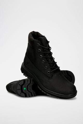Botines de piel - Negro