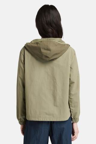 Chaqueta con capucha - Verde oscuro