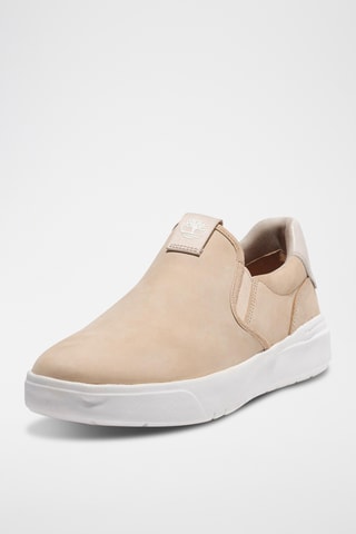 Slip-on de piel - Beige