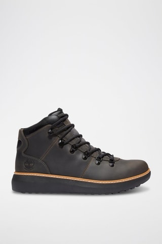 Botas de piel Hudson Road - Negro y marrón