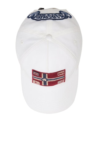 Gorra F-Berm Cap - Beige y rojo