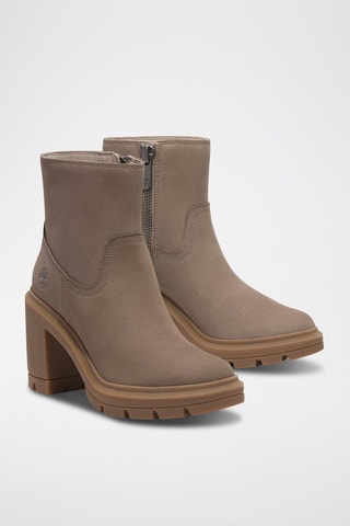 Botines de nobuk Allington - Topo