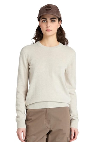 Jersey de lana merino - Beige