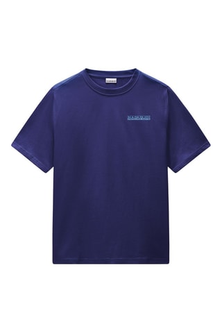 Camiseta relaxed Saley Ss - Azul