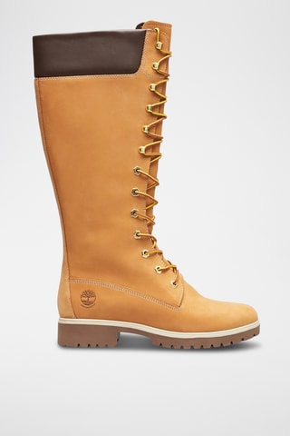 Botas de piel - Camel