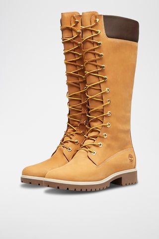 Botas de piel - Camel