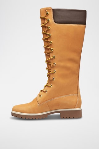 Botas de piel - Camel