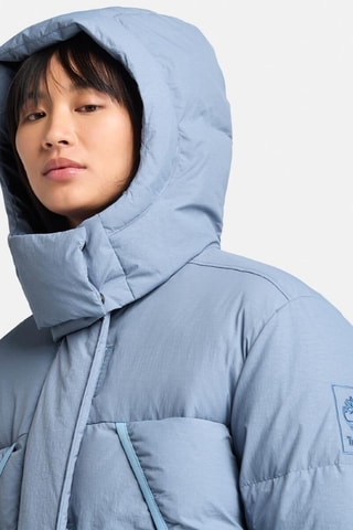 Chaqueta con capucha - Azul