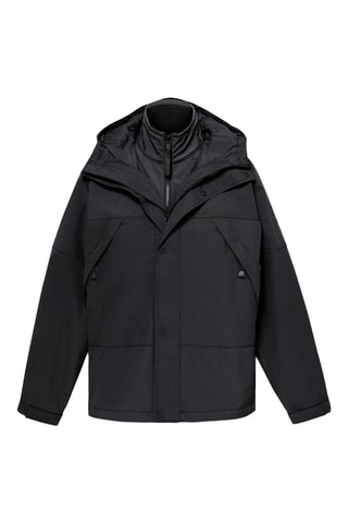 Chaqueta con capucha Winnick - Negro