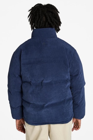 Anorak con capucha Goose Eye - Azul