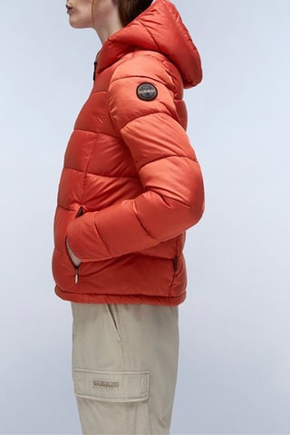 Anorak con capucha Aerons rise - Rojo