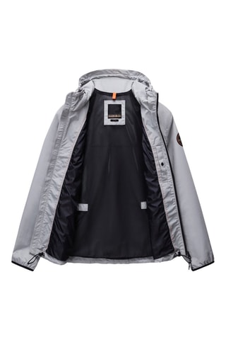 Chaqueta con capucha A Tundra - Gris