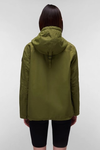 Chaqueta con capucha - Caqui