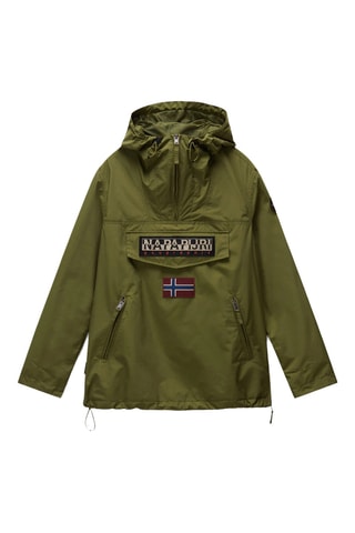 Chaqueta con capucha - Caqui