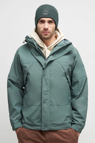 Chaqueta con capucha - Verde