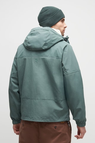 Chaqueta con capucha - Verde