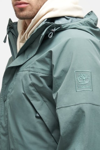 Chaqueta con capucha - Verde