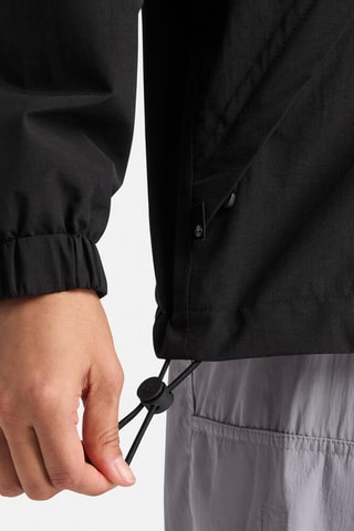 Chaqueta con capucha - Negro