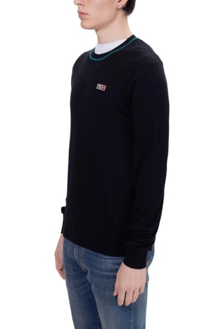 Jersey de lana Donori C - Negro, rojo y verde