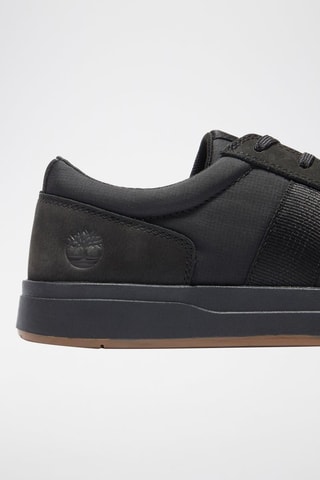 Zapatillas de piel - Negro y marrón