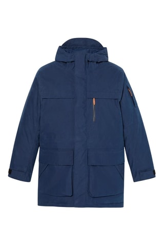 Parka con capucha Wilmington - Azul marino