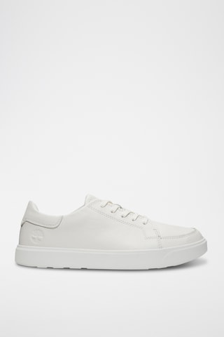 Zapatillas de piel - Blanco