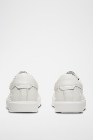 Zapatillas de piel - Blanco