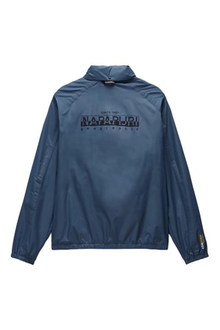 Chaqueta con capucha - Azul