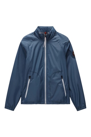Chaqueta con capucha - Azul