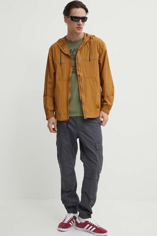 Chaqueta con capucha - Marrón