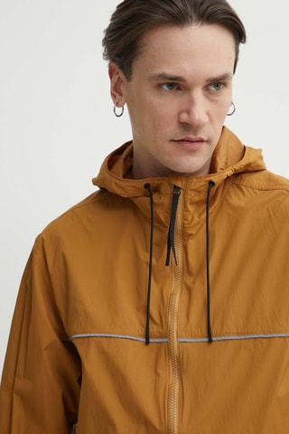 Chaqueta con capucha - Marrón