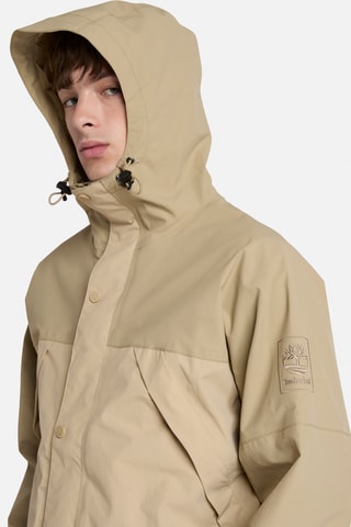 Chaqueta con capucha - Marrón
