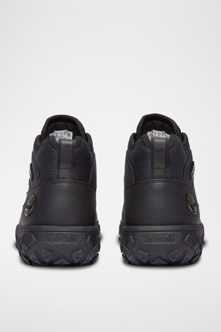 Baskets montantes en cuir - Noir