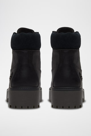 Botas de piel - Negro