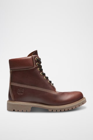 Botas de piel - Marrón