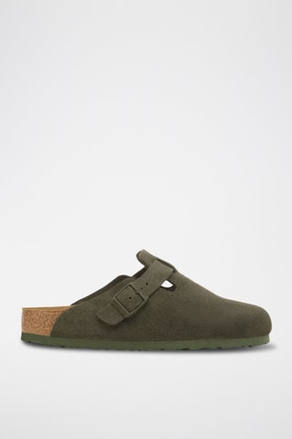 Sabots en nubuck Boston - Kaki - Normale