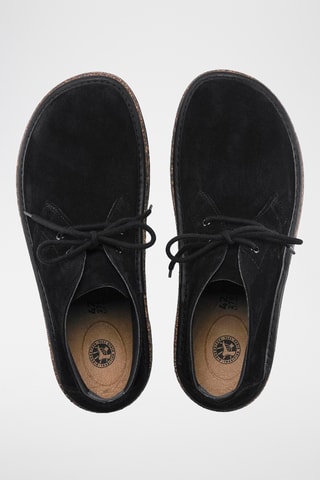 Bottines en cuir Milton - Etroite - Noir
